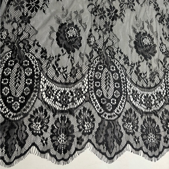 Torrid Black Lace Ruana Shawl Wrap One Size - Picture 9 of 12